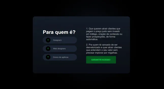 Para quem é